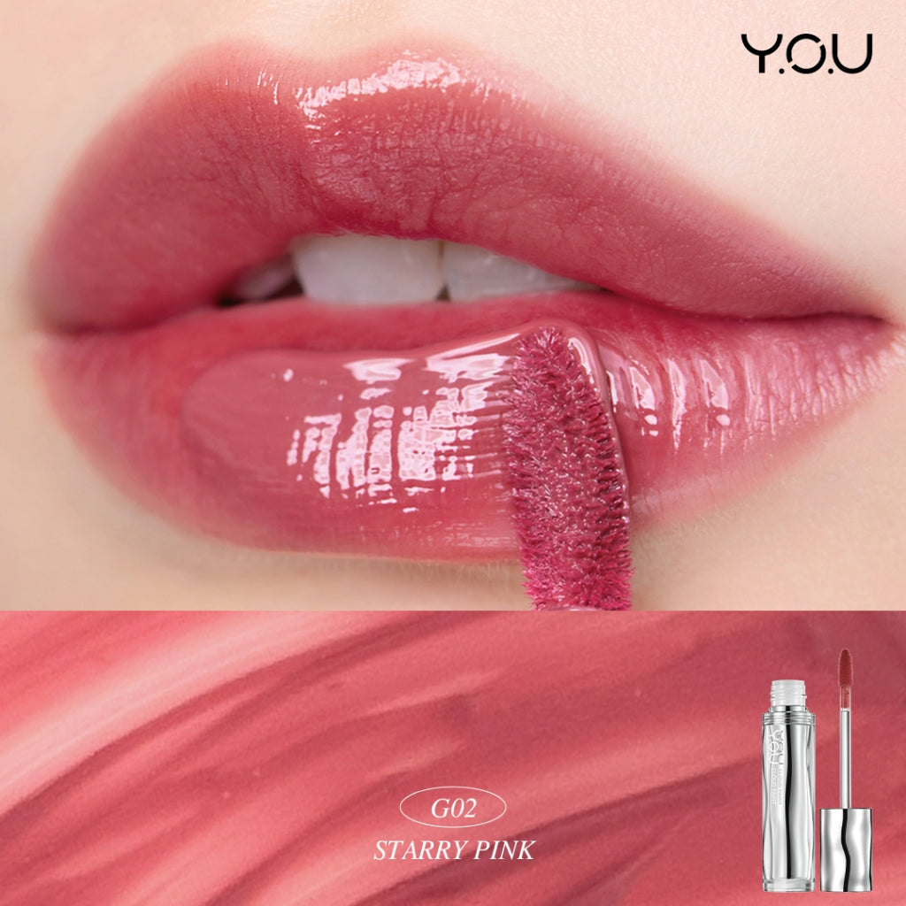 YOU Cloud Paint Glassy Glow Lip Tint Glasting Tint Lip Stain Glassy Tint