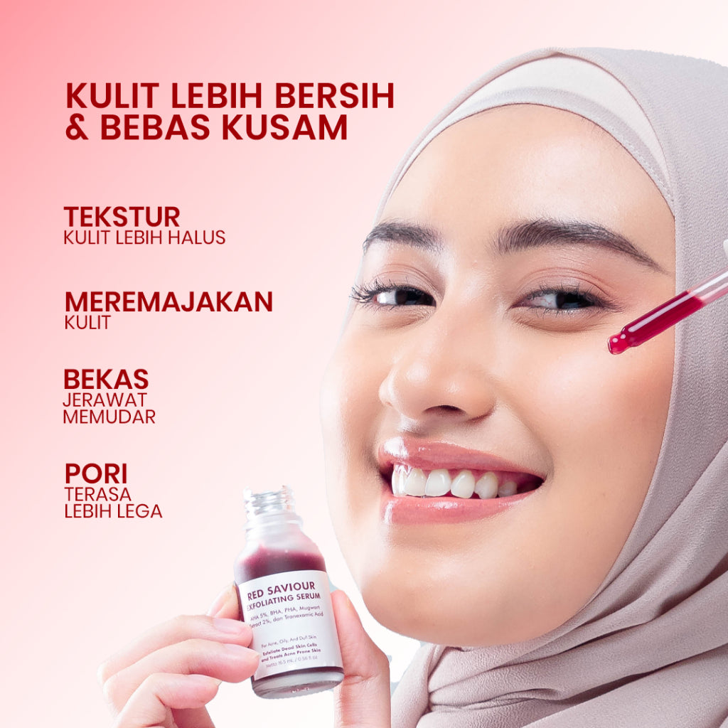 [ ] Cleora Glowing Special Set Bundle Hemat - Exclusive Glow Jelly Booster Vitamin C + Red Saviour Eksfoliasi Peeling Solution Serum Exfoliasi Wajah Moisturizer Paket Scincare Mencerahkan Acne Mosturizer Skincare 1 Set Lengkap Pria Dan Wanita