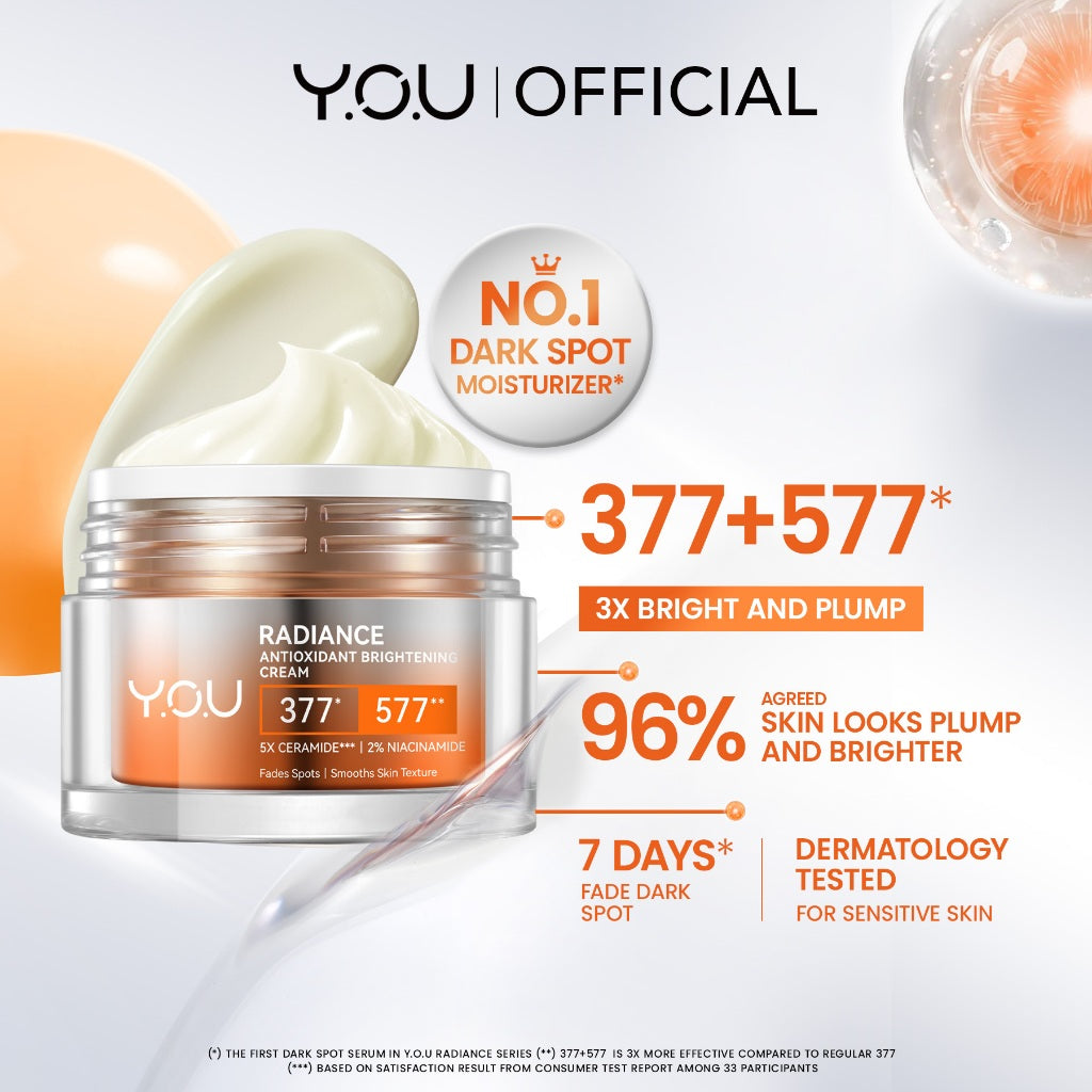 YOU NEW Radiance Up 3 Step BRIGHTER SKIN LOOK Bundle