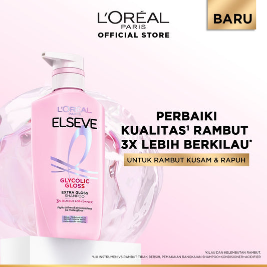 L'Oreal Paris Elseve Glycolic Gloss Shampoo 400mL