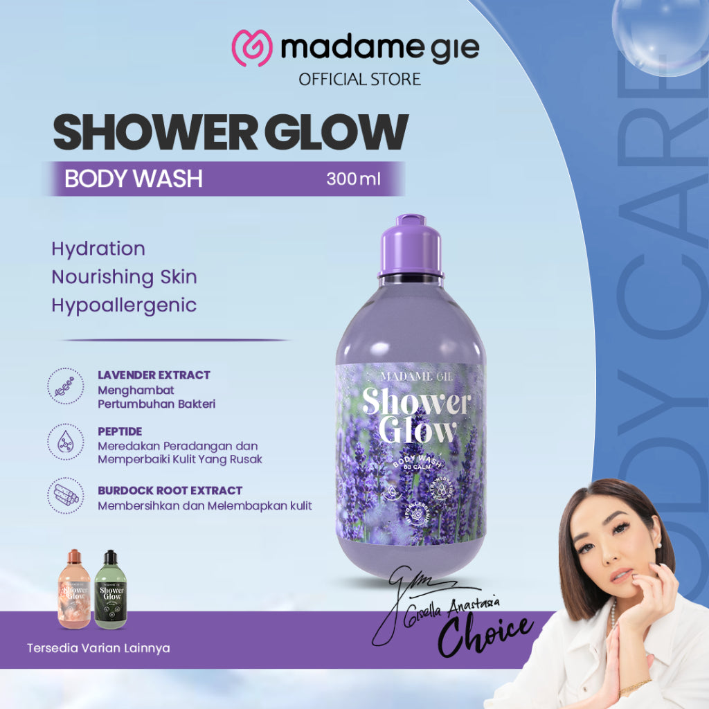 Madame Gie Shower Glow - Hypoallergenic Sabun Mandi