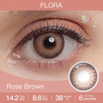 Magister Softlens Normal abu-abu coklat hitam seri Sepasang Lensa kontak diameter14.0-14.5MM kadar air 38% soflens
