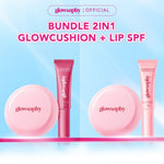 Glowshopy Bundle Radiant Lip & Cushion Set 2in1 Lip SPF + Glow Cushion - Melindungi dari sinar UVB dan UVA, Menjaga bibir tetap lembap, lembut, dan sehat, Kilau natural untuk bibir lembut dan tampak sehat sepanjang hari