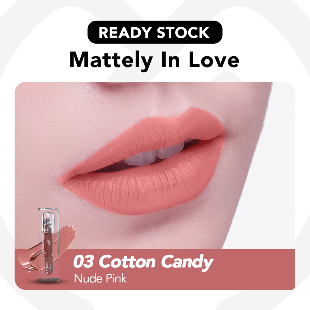 [LS] [NEW LAUNCH] Madame Gie Mattely In Love Lip Matte - MakeUp Lipmatte | Lip Matte Transferproof & Lightweight Comfort | Soft Matte Finish | Lip Matte Lembap Tahan Lama & Non-Sticky