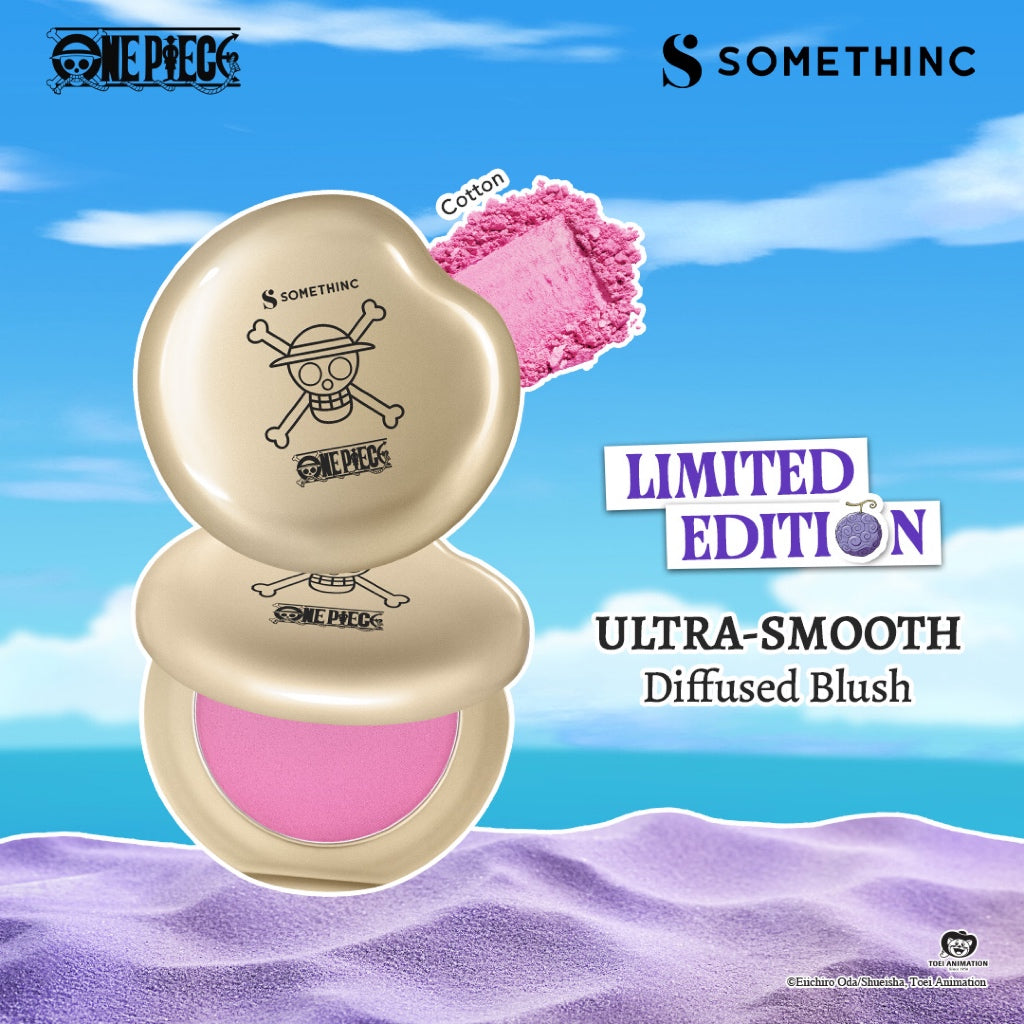 SOMETHINC ONE PIECE LIMITED EDITION SERIES - Lip Glaze, Low pH Gente Jelly, Holyshield Sunscreen Gel, Eyeshadow Palette, Liquid Eyeliner, Calm Down Cleanser| Transferproof Lip Glaze, Awet Digunakan 24 Jam|Sabun Cuci Muka Semua Jenis Muka