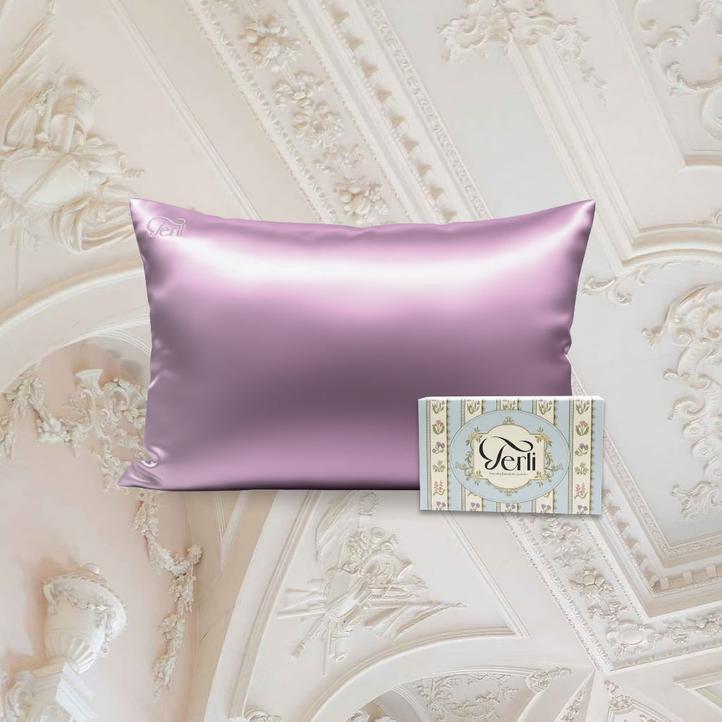 Sarung Bantal PREMIUM Satin Silk Terli Beauty Satin Silk Pillowcase Adem Halus Anti Jerawat Beauty Boost Pillowcase