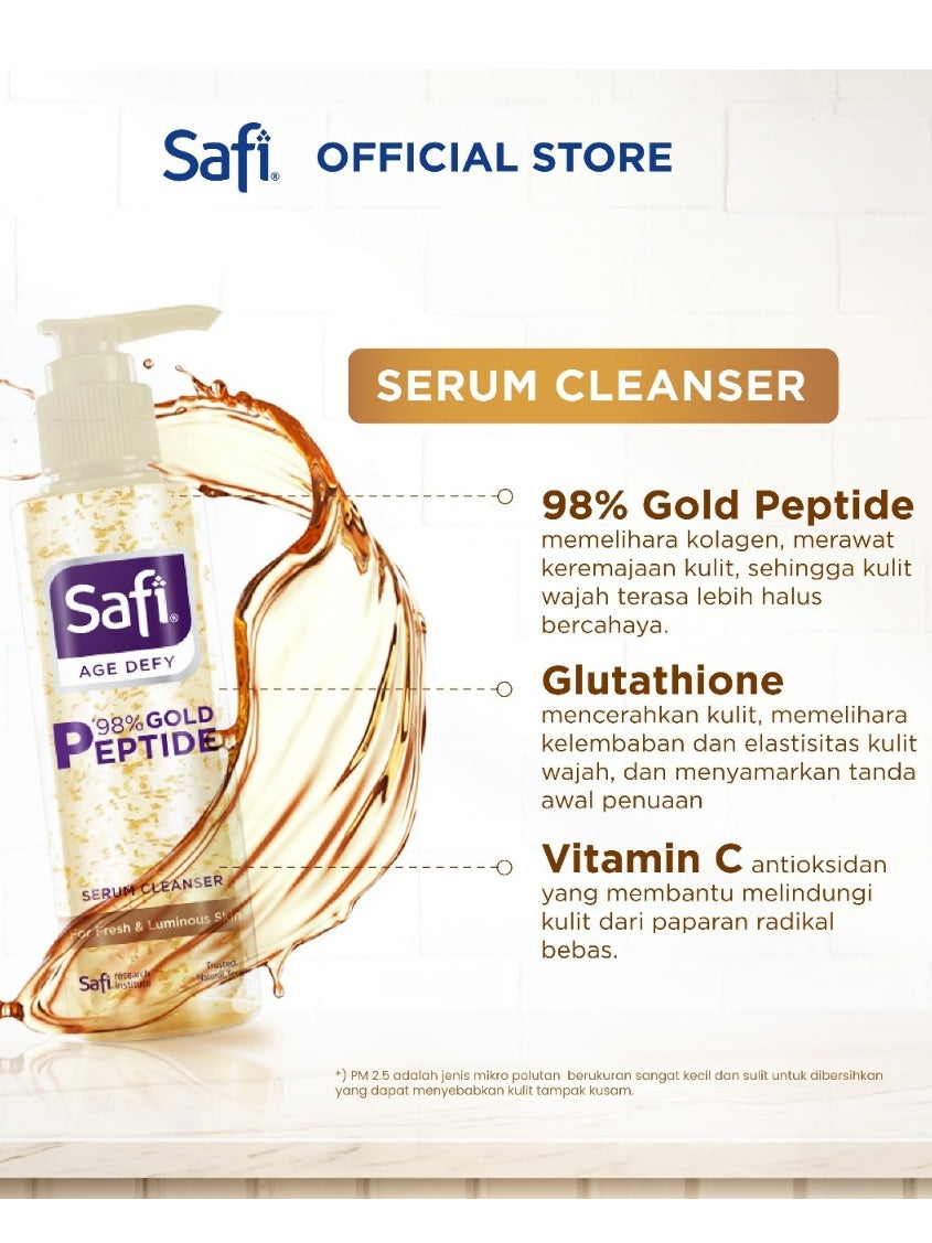 NEW! Safi Age Defy Serum Cleanser 150ml - Pembersih Wajah Anti Aging