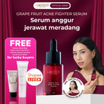 [Abel Cantika's Picks] Lacoco Grape Fruit Acne Fighter Serum Skincare Jerawat Meradang Beruntusan Glow Swiss Glad Skint