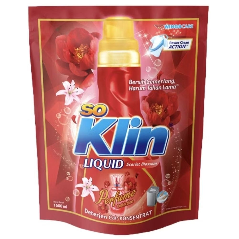 So Klin Deterjen Cair Refill 1.6 L