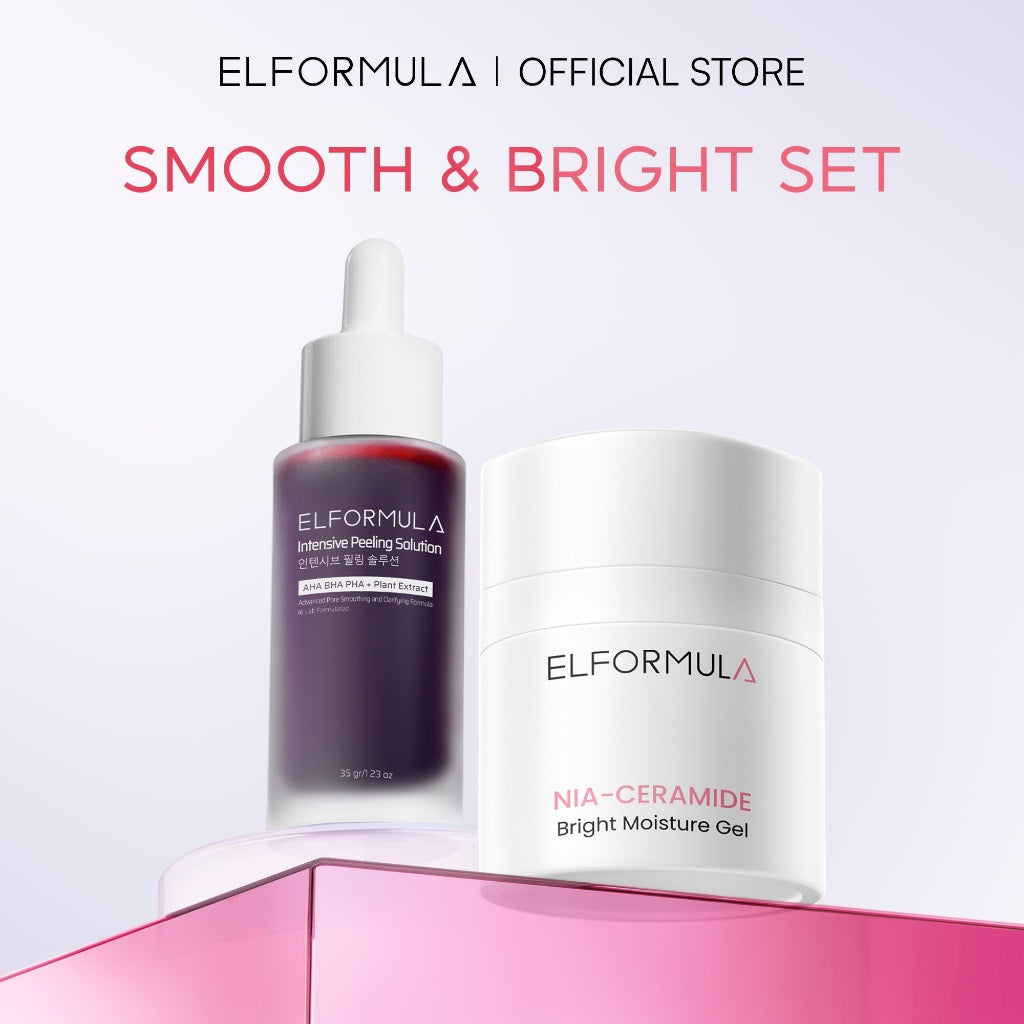 ELFORMULA Nia-Ceramide Bright Moisture Gel Moisturizer Calming Pelembab Wajah Pelembab Wajah Kulit Cerah Skin Barrier