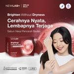NEWLAB Brightlogy Intensive Ultimate Soap Bar - Sabun Badan Memutihkan &  Mencerahhkan, Meratakan warna kulit dan lembap