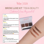 Tisha Beauty Brow Luxe Kit – Shea Butter & Argan Oil Waterproof 4.2g