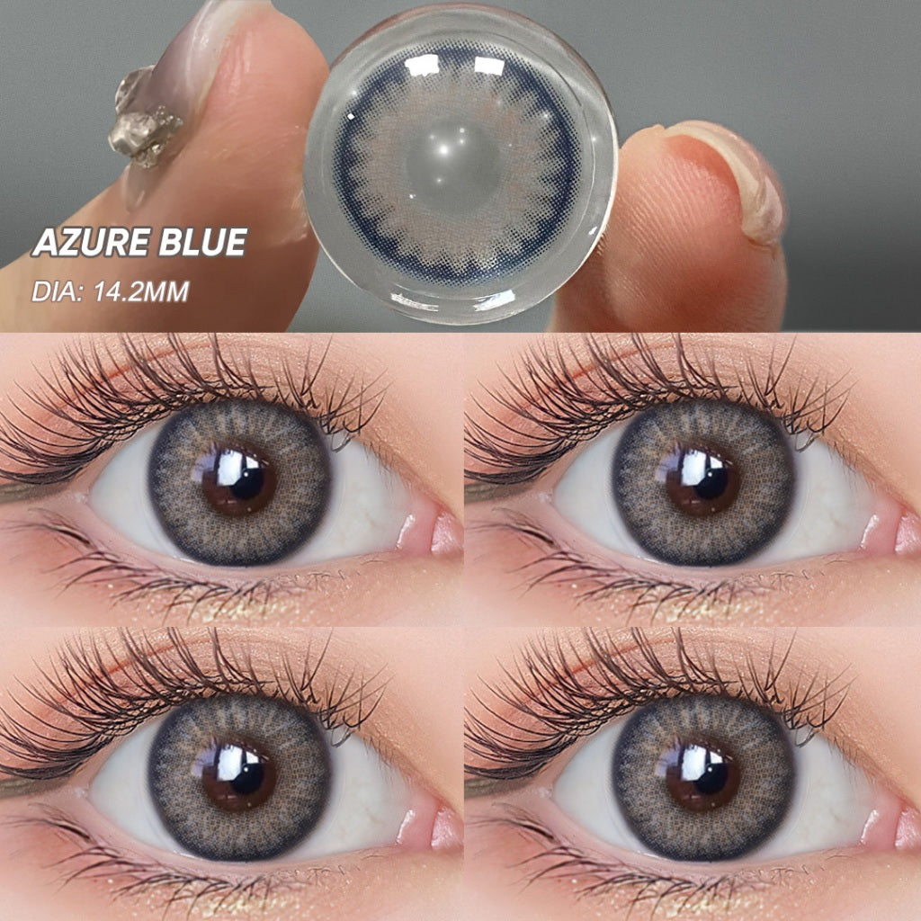 Magister Softlens 14.2mm -14.5mm For Big Eyes Sepasang Normal Lensa kontak warna kadar air 38% soflens