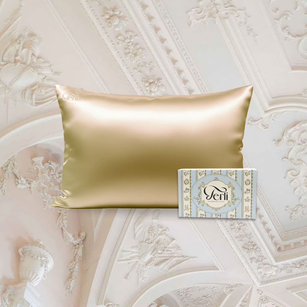 Sarung Bantal PREMIUM Satin Silk Terli Beauty Satin Silk Pillowcase Adem Halus Anti Jerawat Beauty Boost Pillowcase