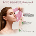 Premiere Beaute [DAPAT 2] Mix Magic Clean Sooth & Brightening Peeling Mask Set Soothing Calming Brightening Oil Control Whitening for Acne Prone Skin