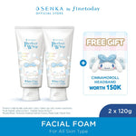 [TWINPACK] SENKA Perfect Whip Clay Cinnamoroll Edition 120gr [BUY 1 GET 1 Hadiah Terbatas/Hari]