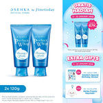 [TWINPACK] SENKA Perfect Whip U Facial Foam From Japan 120gr [BUY 2 GET 4 Kuota Terbatas/Hari]