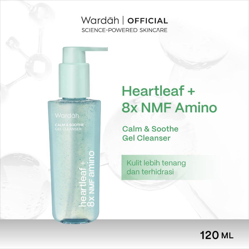 WARDAH Face Wash All Series Acnederm C Defense Lightening Perfect Bright Nature Daily Crystal Secret Renew You Hydra Rose NMF Amino Gel Cleanser Skincare