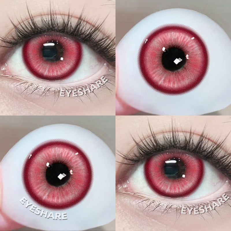 Eyeshare Softlens Madrio Softlens 1Pasang 14.0mm Purple Blue Brown Red Softlens