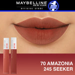MAYBELLINE OFFICIAL Paket Hemat Superstay Matte Ink 2 pcs Ombre Set Lipstick - Long Lasting Lipstick Matte Waterproof Transferproof Lipstik