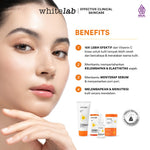 Whitelab 5 pcs Glow Booster C-Dose+ Brightening Paket Wajah - Facial Wash, Toner, Serum, with Day Cream & Moisturizer Paket Skincare