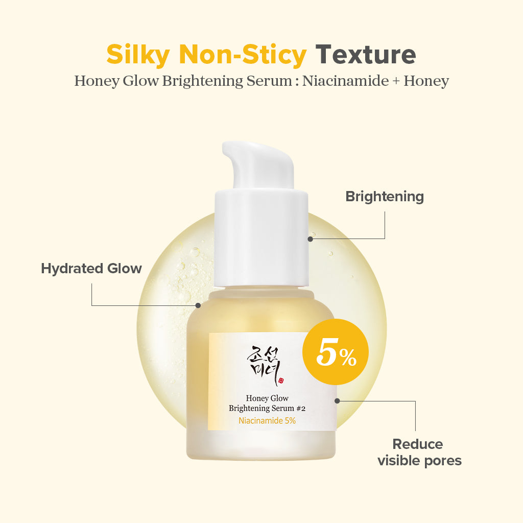 Beauty of Joseon Honey Glow Brightening Serum #2 : Niacinamide 5% + Honey Extract