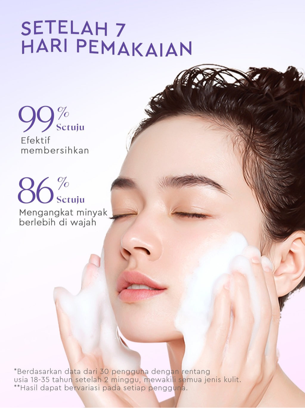 Glad2Glow Blueberry Ceramide Low pH Gel Cleanser facial wash skincare face wash sabun cuci muka cleansing balm exfoliating exfoliasi wajah sabun muka pembersih wajah Memperbaiki penghalang kulit tetap terhidrasi wajah G2G g2glow official store