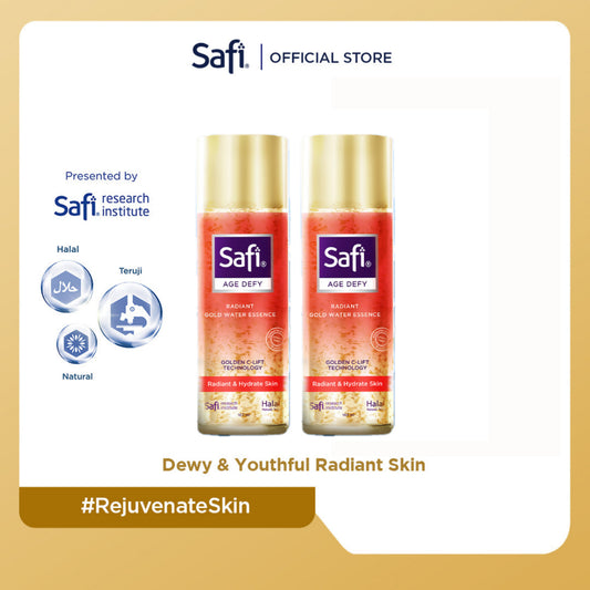 TWINPACK - Safi Age Defy Radiant Gold Water Essence 102 ml - Perawatan Wajah