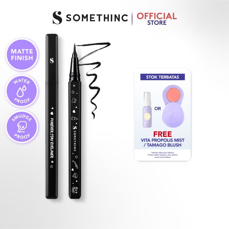 SOMETHINC FOREVER STAY Waterproof Liquid Eyeliner (RENEWAL)