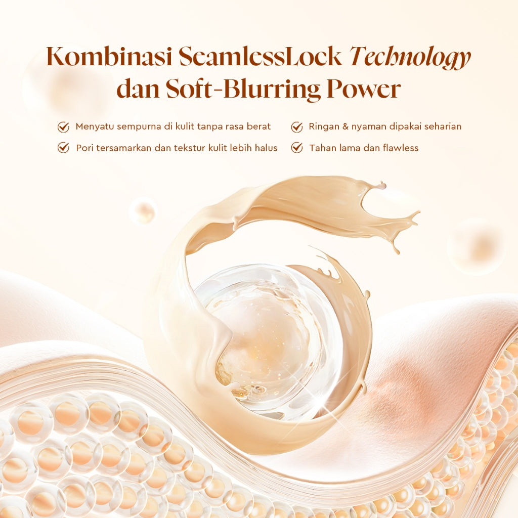 [NEW LAUNCH] Glad2Glow FLAWLESS BLURRING SKIN TINT 30G+ BRIGHTENING LIP SERUM 7g Mencerahkan Melembabkan 3in1 liptint  Foundation Bedak padat Make up Lightweight Coverage Long-lasting 12-Hour Soft-Focus Flawless Skin oil-control g2glow official store