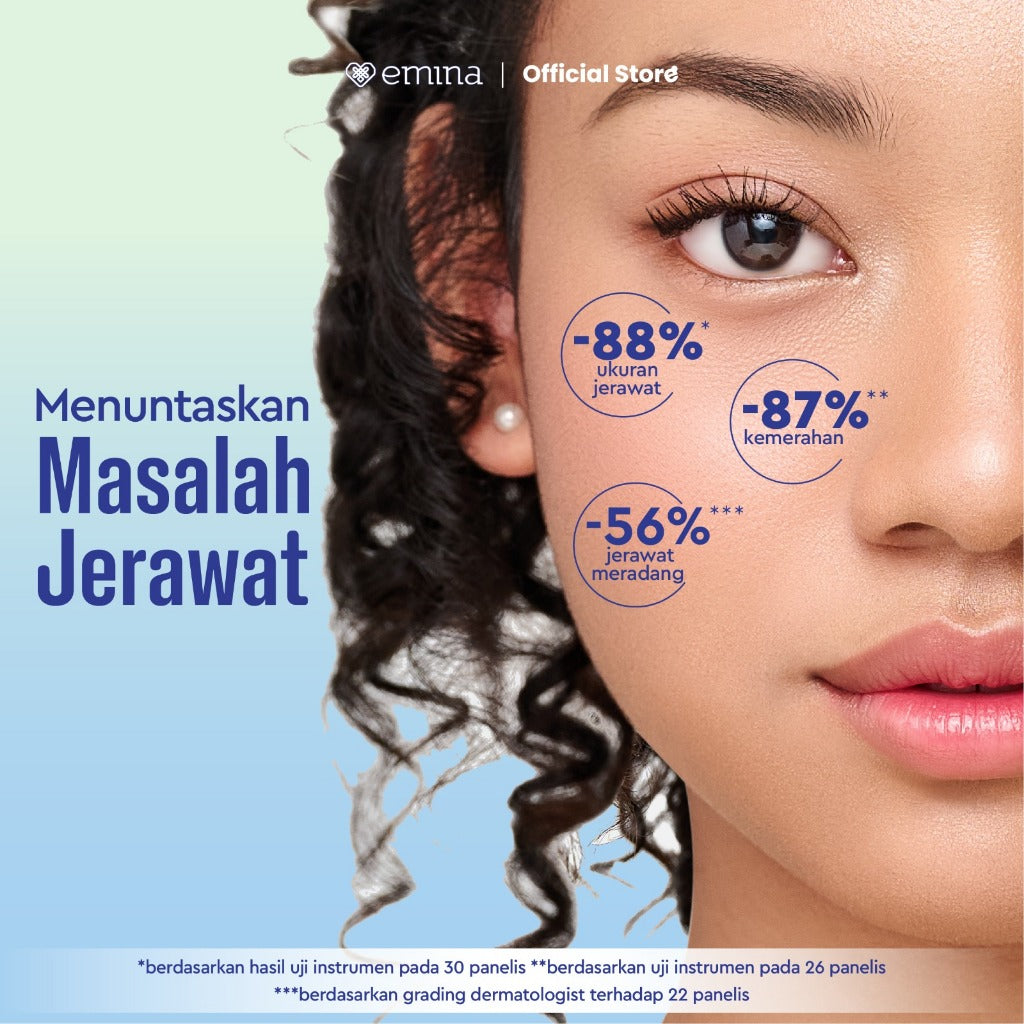 NEW! Emina Cica Triacid Acne Clear Water Gel 30g - Moisturizer Pelembab Jerawat, Meredakan Jerawat, Mengontrol Sebum Wajah, Soothing, untuk Kulit Berminyak/Sensitive, Pelembab Seringan Air | Mengandung Salicylic Acid, Succinic Acid, Lactid acid, Cica