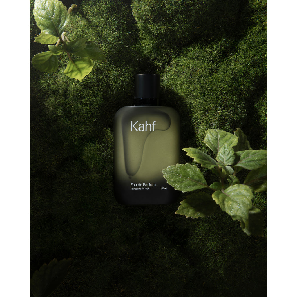 NEW LAUNCH EDP! Kahf Humbling Forest Parfum Series (Eau de Parfum 100 ml + Eau de Toilette 35 ml) - Fragrance EDP EDT Cedarwood, Oakmoss & Amber - Parfum Maskulin Pria Lokal Wangi Tahan Lama Woody Amber & Percaya Diri Seharian