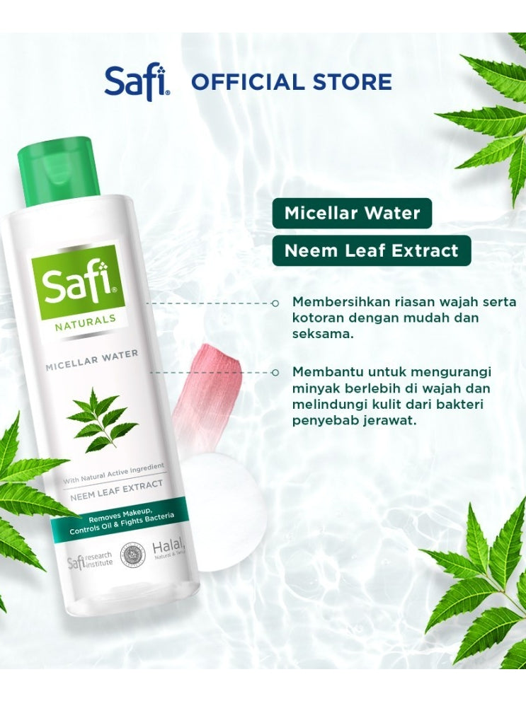Safi Naturals Micellar Water With Neem 200ml