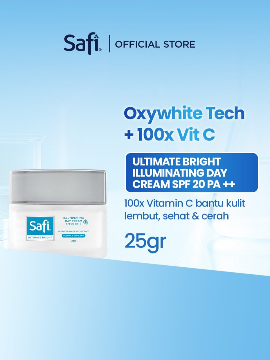 Safi Ultimate Bright Brightening Illuminating Day Cream SPF15PA++ 25gr - Day Cream
