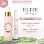 [NEW LAUNCH] Glowies Beauty Elite Package Rosemary Complex Hair Oil + Serum Penumbuh Bulu Mata Eyelash & Brow Nutri Serum Paket Lengkap Penumbuh Rambut & Bulu Mata Alami membantu Menguatkan Akar Rambut Menebalkan Alis & Bulu Mata Aman untuk Kulit Kepala