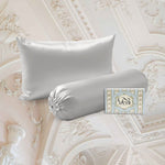 BUNDLE Sarung Bantal dan Guling Set PREMIUM Satin Silk Beauty Boost Pillowcase dan Bolster Case