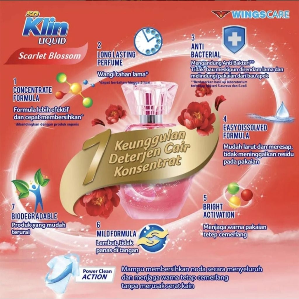 So Klin Deterjen Cair Refill 1.6 L
