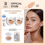 [Louisse's Exclusive] PREMIERE BEAUTE Sunscreen Cushion  SPF 30 PA+++ High Coverage Poreles & Flawless Foundation 24H Long-lasting [BUY 1 Gratis 1 Cushion Refill]  [LIVE] louisse