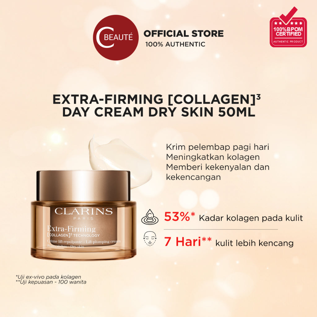 CLARINS Extra-Firming [Collagen]³ Day Cream Dry Skin 50ml - Moisturizer