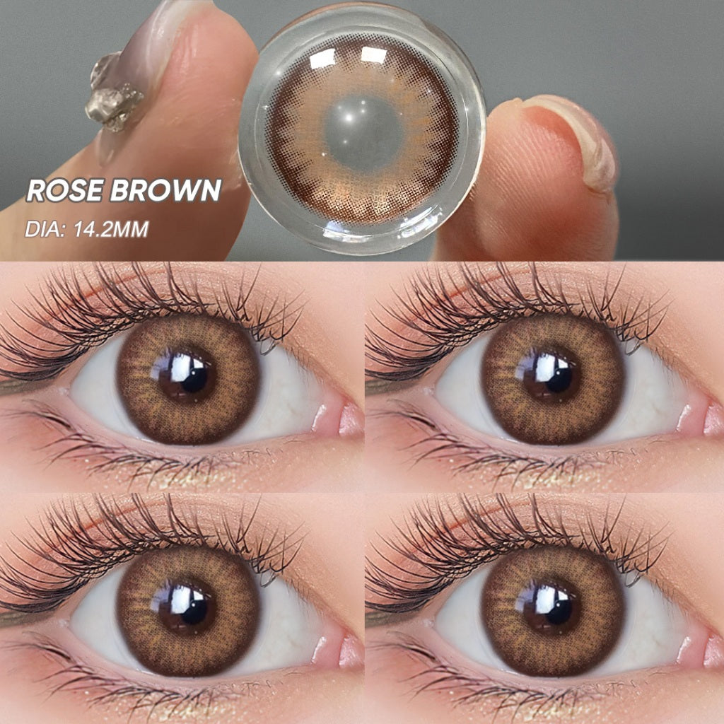 Magister Softlens 14.2mm -14.5mm For Big Eyes Sepasang Normal Lensa kontak warna kadar air 38% soflens