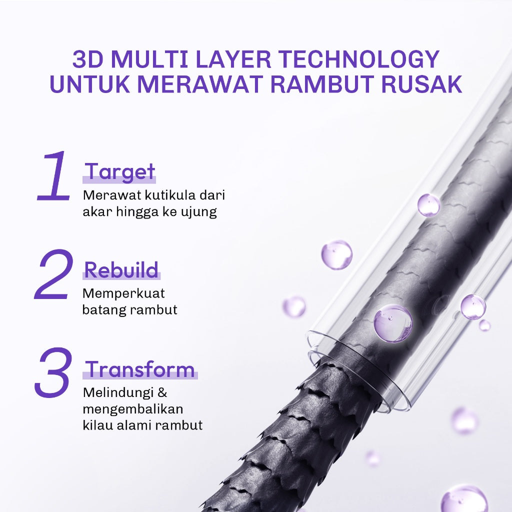 [FOR DAMAGED & COLORED HAIR] Lavojoy Repair Me Now 2in1 Bundle Shampoo 280ml + Hair Mask 250ml | Paket Perawatan Rambut Halus & Berkilau Tanpa Lepek