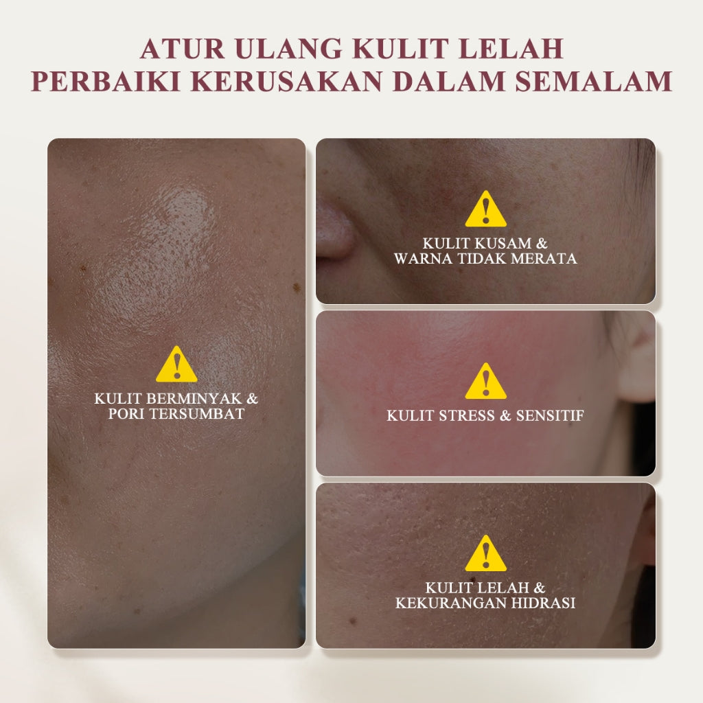 Premiere Beaute [DAPAT 2] Mix Magic Clean Sooth & Brightening Peeling Mask Set Soothing Calming Brightening Oil Control Whitening for Acne Prone Skin