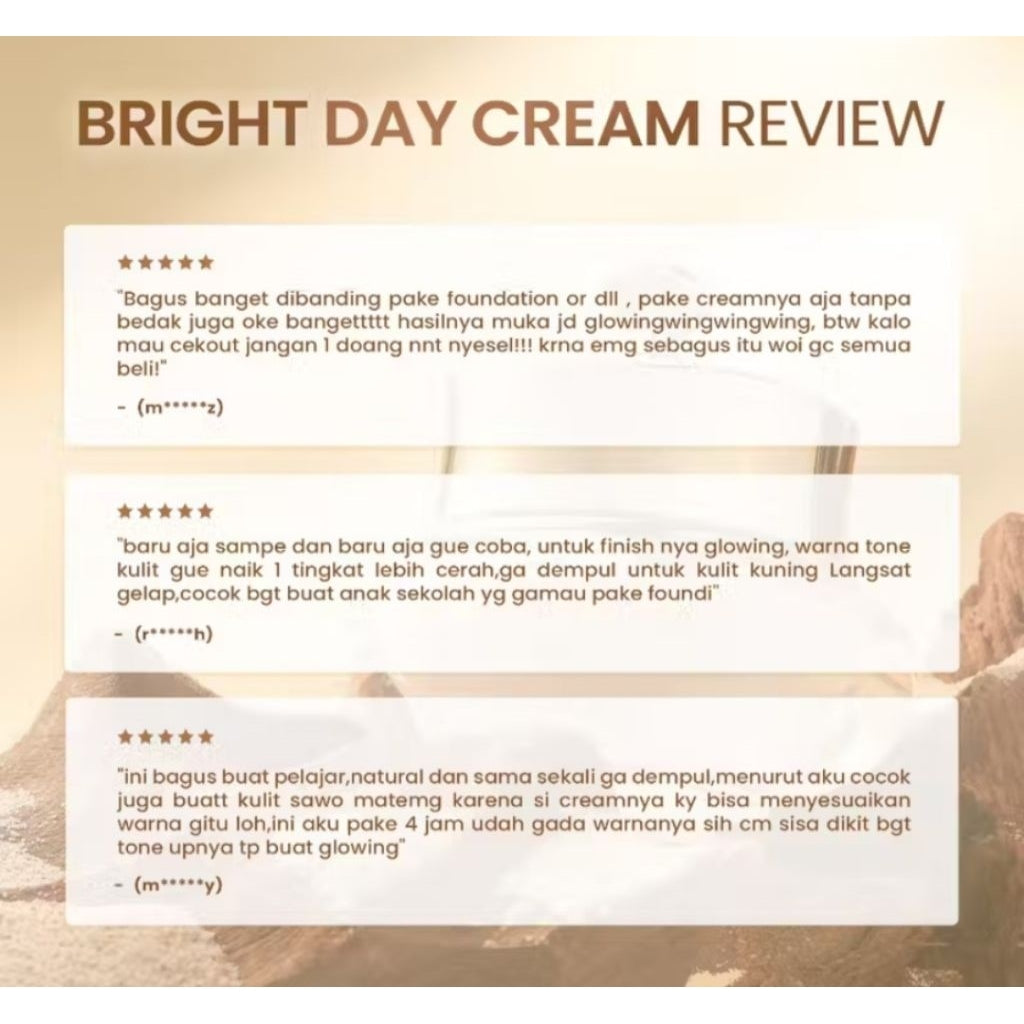 Glowsicha Bright Day Cream (Krim Siang Glowsicha)