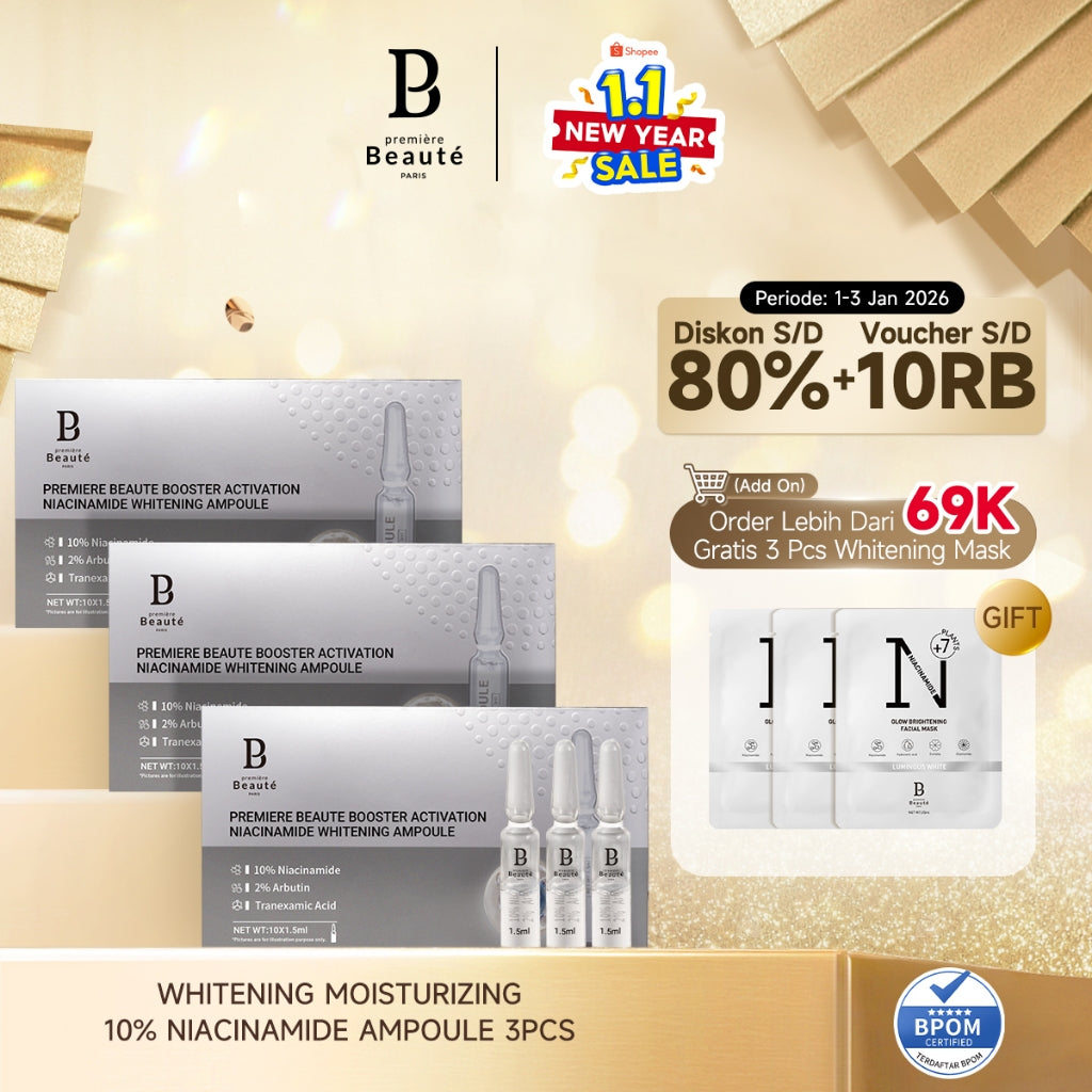 PREMIERE BEAUTE [DAPAT 3] [New Formula] New Booster Activation 10% Niacinamide Whitening Ampoule 10x1.5ml Brightening