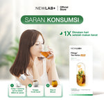 NEWLAB Fitlogy  -  Tea Herbs LITE- Teh Deox Ringan - Minuman Diet - Jaga Diet Anti Gagal dengan Formula Lebih Ringan untuk Pemula