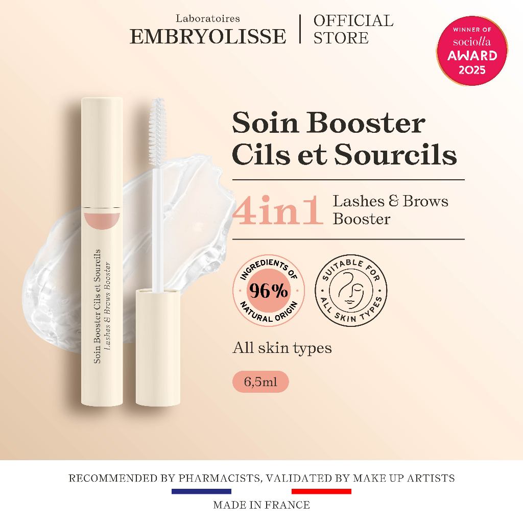 Embryolisse Soin Booster Cils Et Sourcils Green 6,5ml 2 IN 1 Eyelash Eyebrows Serum Bulu Mata & Alis