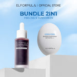 ELFORMULA Intensive Peeling Solution - Peeling Serum Dark Spot Glass Skin Eksfoliasi Wajah Mengangkat Sel Kulit Mati AHA BHA PHA Glowing Smooth Skin Mencerahkan Kulit Halus Blackhead Brightening Whitening Exfoliasi Exfoliating