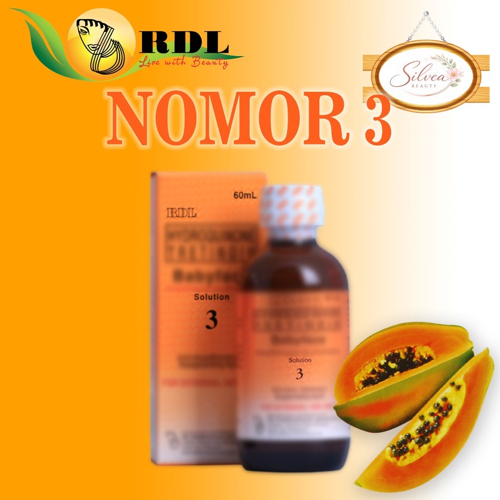 RDL No. 3 untuk flek hitam/whitening