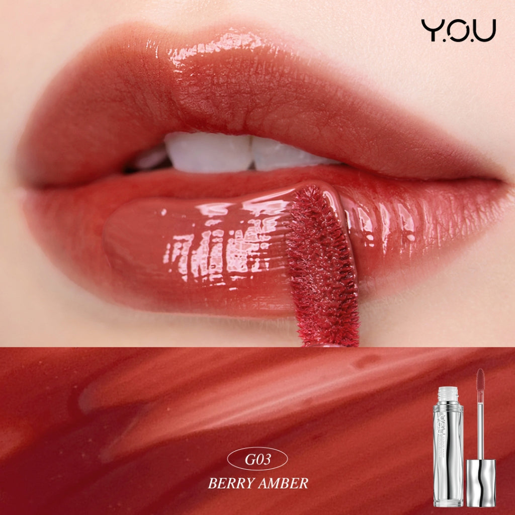 YOU Cloud Paint Glassy Glow Lip Tint Glasting Tint Lip Stain Glassy Tint