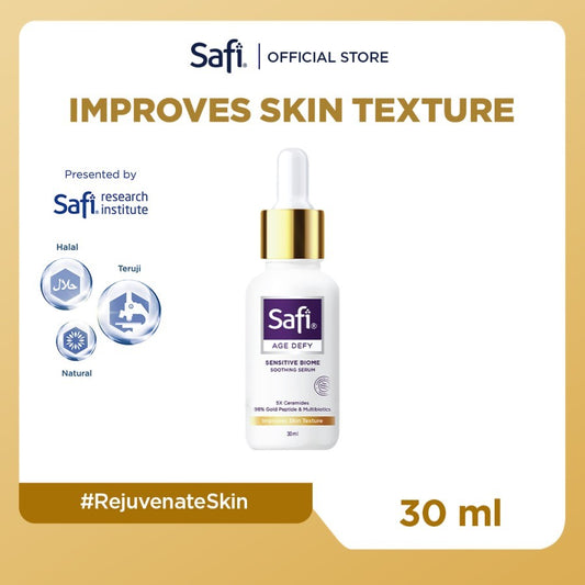 Safi Age Defy Sensitive Biome Soothing Serum 30ml - serum anti penuaan kulit sensitif